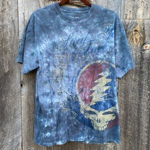 Liquid Blue Grateful Dead Steal Your Face tee